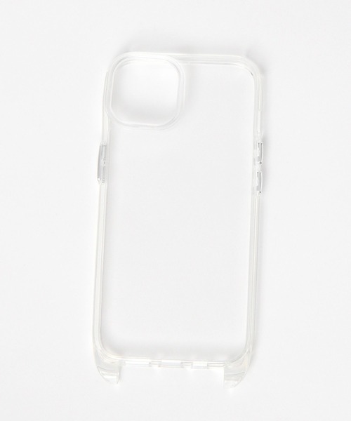 GLOBAL WORK（グローバルワーク）の「クリアスマホケース13/14/969732（スマホケース/カバー・レディース・ブラック/ホワイト/ライトブルー・FREE）」の3枚目の写真