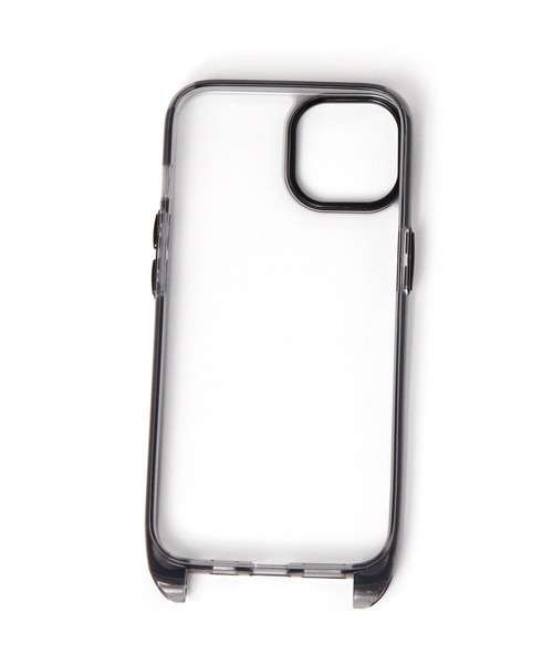 GLOBAL WORK（グローバルワーク）の「クリアスマホケース13/14/969732（スマホケース/カバー・レディース・ブラック/ホワイト/ライトブルー・FREE）」の4枚目の写真