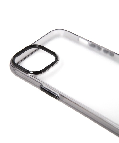 GLOBAL WORK（グローバルワーク）の「クリアスマホケース13/14/969732（スマホケース/カバー・レディース・ブラック/ホワイト/ライトブルー・FREE）」の5枚目の写真