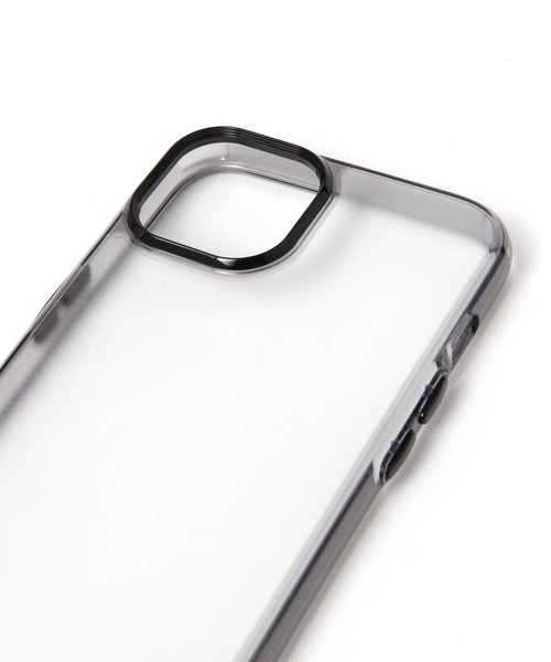 GLOBAL WORK（グローバルワーク）の「クリアスマホケース13/14/969732（スマホケース/カバー・レディース・ブラック/ホワイト/ライトブルー・FREE）」の7枚目の写真