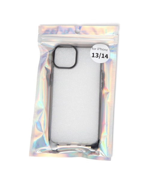 GLOBAL WORK（グローバルワーク）の「クリアスマホケース13/14/969732（スマホケース/カバー・レディース・ブラック/ホワイト/ライトブルー・FREE）」の10枚目の写真