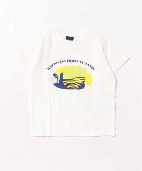 Crescent(クレッセント)の「海の生き物プリント半袖Tシャツ(Tシャツ/カットソー・キッズ・その他7/その他1/ピンク/その他3/グリーン・80/130/110/100/90/120/95)」の1枚目の写真