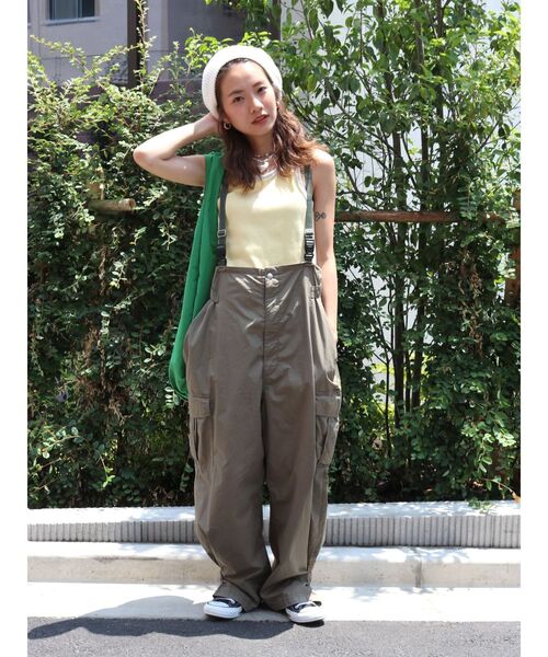 Ungrid（アングリッド）の「バイカラータンクトップ（Tシャツ/カットソー・レディース・オフホワイト/イエロー/ネイビー・FREE）」の6枚目の写真