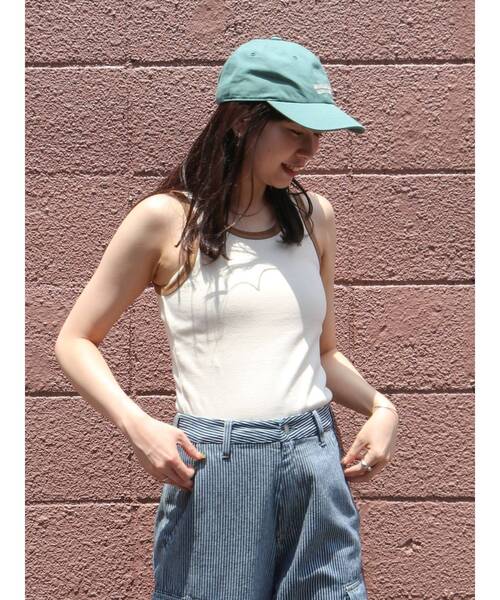 Ungrid（アングリッド）の「バイカラータンクトップ（Tシャツ/カットソー・レディース・オフホワイト/イエロー/ネイビー・FREE）」の10枚目の写真