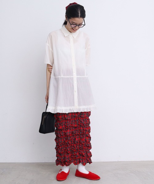fig London（フィグロンドン）の「○C/Cu washer shirt（シャツ