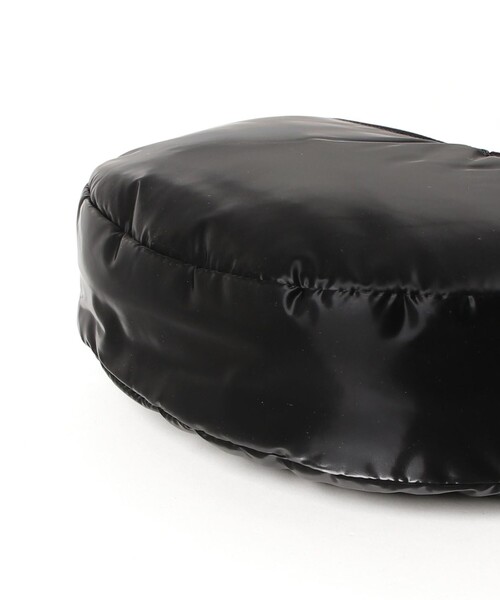 fredy emue（フレディエミュ）の「シャイニーハーフムーンショルダーバッグ（ショルダーバッグ・レディース・グレー/ブラック・FREE）」の9枚目の写真