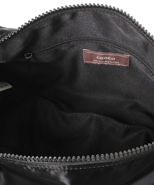 fredy emue（フレディエミュ）の「シャイニーハーフムーンショルダーバッグ（ショルダーバッグ・レディース・グレー/ブラック・FREE）」の10枚目の写真