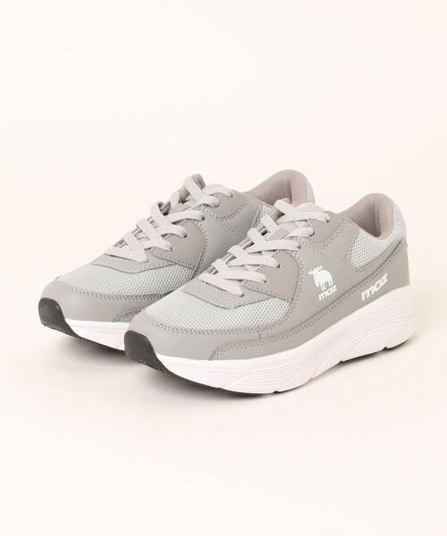 moz(モズ)の「厚底スニーカー(スニーカー・レディース・グレー/ブラック・23.0cm/24.5cm/24.0cm/23.5cm)」の1枚目の写真