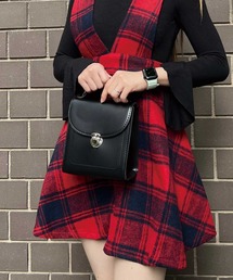 SPIGA | チェック柄ジャンパースカート(スカート)