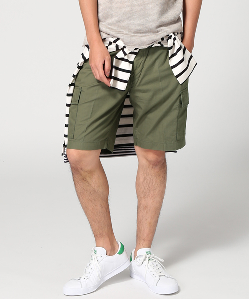 EDIFICE（エディフィス）の「◇リップストップカーゴショーツ（その他パンツ・メンズ・ブラック/カーキ・48/44/42/46）」の2枚目の写真