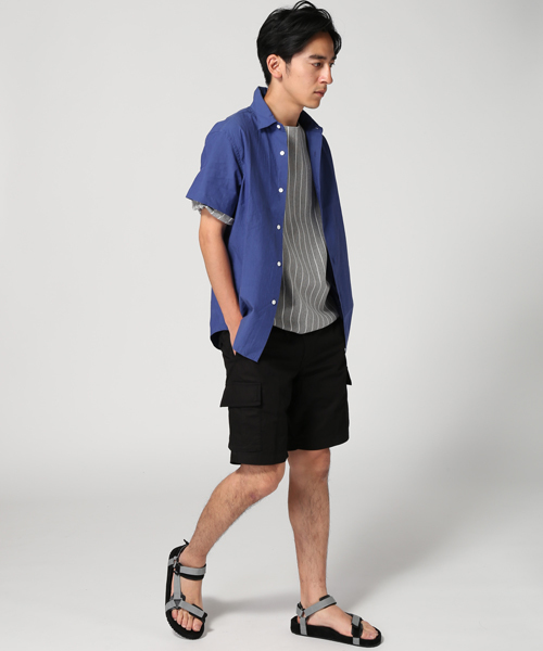 EDIFICE（エディフィス）の「◇リップストップカーゴショーツ（その他パンツ・メンズ・ブラック/カーキ・48/44/42/46）」の14枚目の写真