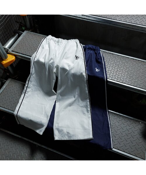 algy（アルジー）の「【sasyaコラボ】シャカシャカラインパンツ（その他パンツ・キッズ・ネイビー/オフホワイト・MEDIUM/SMALL/X-SMALL/XX-SMALL）」の7枚目の写真