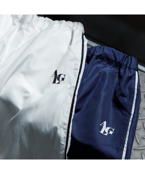 algy（アルジー）の「【sasyaコラボ】シャカシャカラインパンツ（その他パンツ・キッズ・ネイビー/オフホワイト・MEDIUM/SMALL/X-SMALL/XX-SMALL）」の8枚目の写真