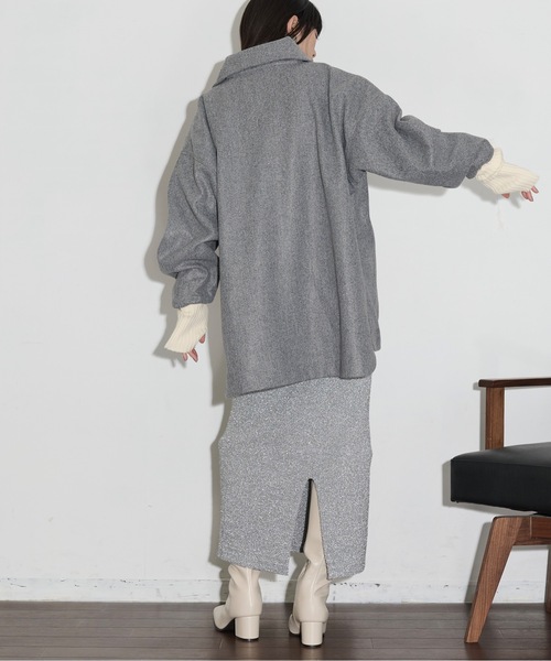 THE YOn（ザヨン）の「グリッターニットナロースカート