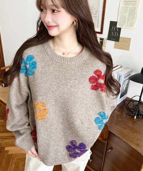 ジルバイ♥︎︎花柄ガウン LOULOU select（ルルセレクト）の「【累計販売枚数1万枚突破