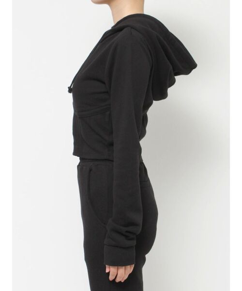 GYDA（ジェイダ）の「コルセットデザイン ZIP UP パーカー（パーカー・レディース・ブラック/ベージュ・FREE）」の20枚目の写真