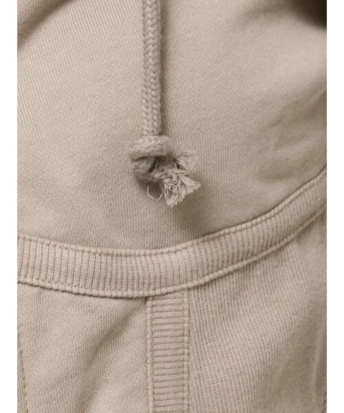 GYDA（ジェイダ）の「コルセットデザイン ZIP UP パーカー（パーカー・レディース・ブラック/ベージュ・FREE）」の17枚目の写真