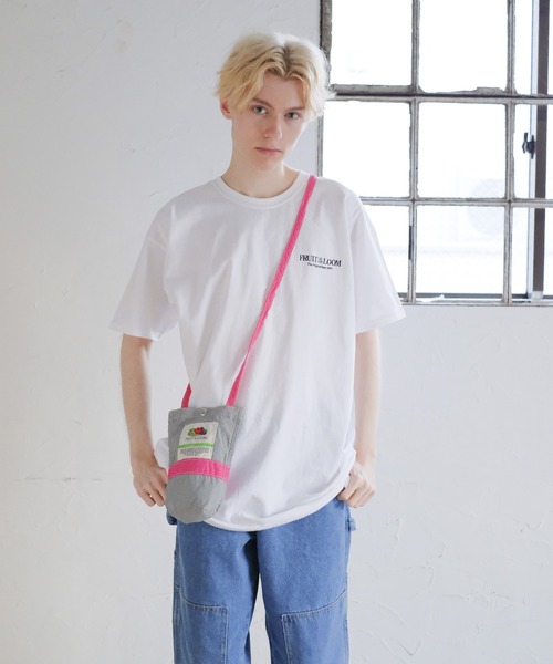 FRUIT OF THE LOOM（フルーツオブザルーム）の「NYLON TOTEBAG S / ナイロン / トートバッグ  / コンパクト / カジュアル / ショルダー（トートバッグ・メンズ・ブラック/グレー/ブルー/レッド/グリーン/アイボリー・FREE）」の8枚目の写真