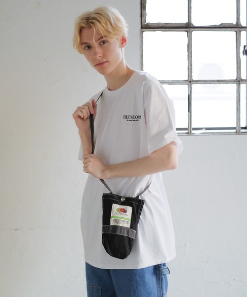 FRUIT OF THE LOOM（フルーツオブザルーム）の「NYLON TOTEBAG S / ナイロン / トートバッグ  / コンパクト / カジュアル / ショルダー（トートバッグ・メンズ・ブラック/グレー/ブルー/レッド/グリーン/アイボリー・FREE）」の9枚目の写真