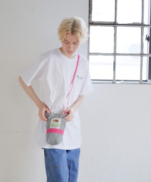 FRUIT OF THE LOOM（フルーツオブザルーム）の「NYLON TOTEBAG S / ナイロン / トートバッグ  / コンパクト / カジュアル / ショルダー（トートバッグ・メンズ・ブラック/グレー/ブルー/レッド/グリーン/アイボリー・FREE）」の7枚目の写真