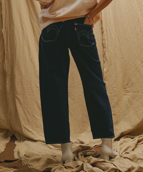 Levi's（リーバイス）の「【Levi’s Red】デニムパンツ（デニムパンツ・レディース・ダークインディゴブルー・24inch）」の2枚目の写真