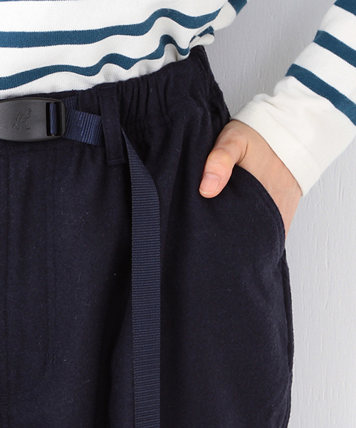 BEAMS BOY(ビームスボーイ)の「GRAMICCI×BEAMS BOY / 別注 イージー スラックス 15FW(その他パンツ・レディース・グレー/ネイビー・ONE SIZE)」の12枚目の写真