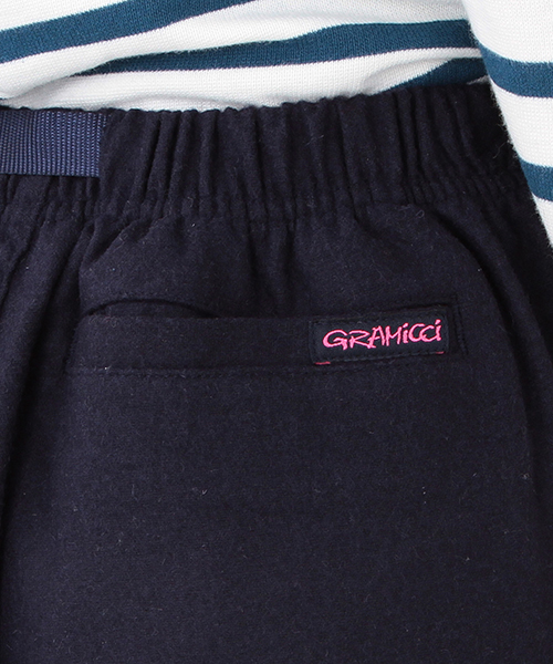 BEAMS BOY(ビームスボーイ)の「GRAMICCI×BEAMS BOY / 別注 イージー スラックス 15FW(その他パンツ・レディース・グレー/ネイビー・ONE SIZE)」の6枚目の写真