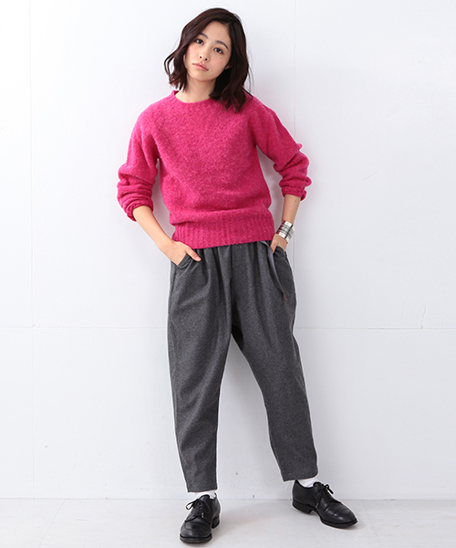 BEAMS BOY(ビームスボーイ)の「GRAMICCI×BEAMS BOY / 別注 イージー スラックス 15FW(その他パンツ・レディース・グレー/ネイビー・ONE SIZE)」の20枚目の写真