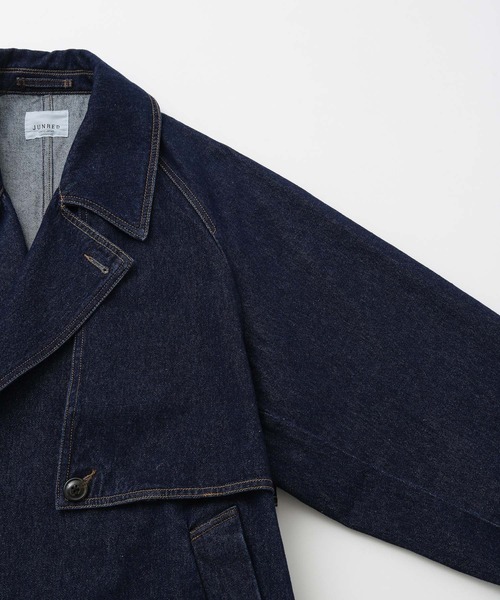 JUNRED ヴィンテージデニムトレンチコート ジュンレッド JUNRed ヴィンテージデニムトレンチコート