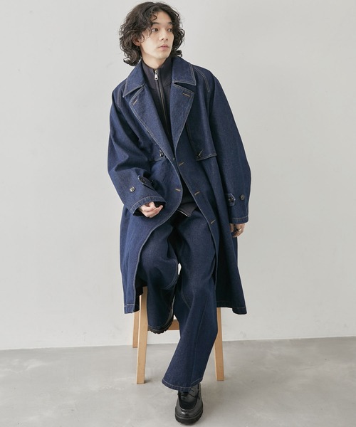 JUNRED（ジュンレッド）の「ヴィンテージデニムトレンチコート