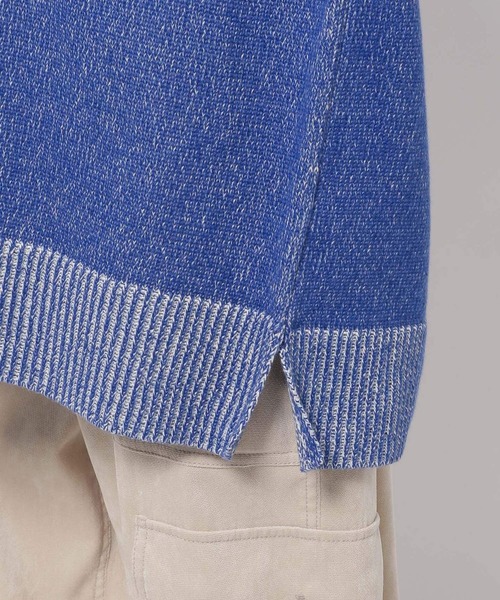 niko and...（ニコアンド）の「スリットVネックニット（ニット/セーター・レディース・グレー/ブルー/アイボリー/ピンク・FREE）」の19枚目の写真