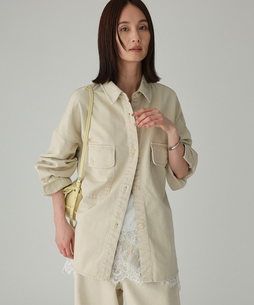 デニムビッグシャツ（シャツ/ブラウス）｜BABYLONE（バビロン）の