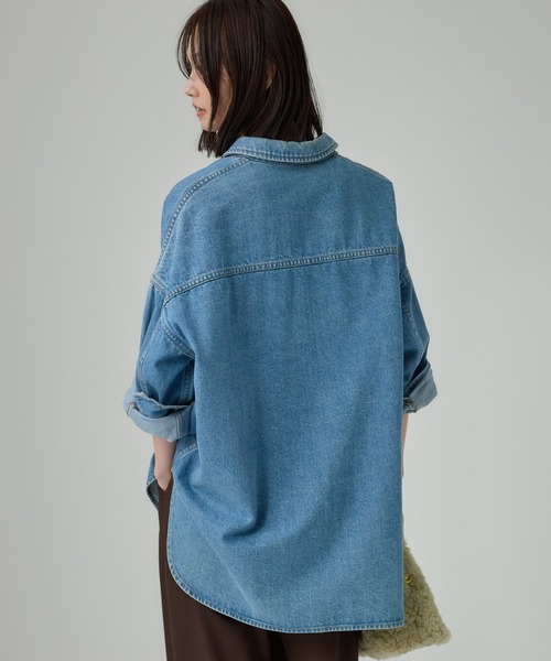 デニムビッグシャツ【完売カラー追加予約】（シャツ/ブラウス