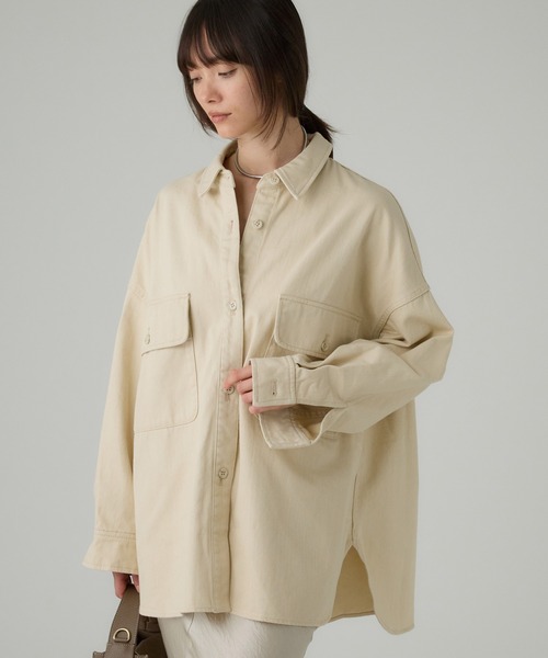 デニムビッグシャツ（シャツ/ブラウス）｜BABYLONE（バビロン