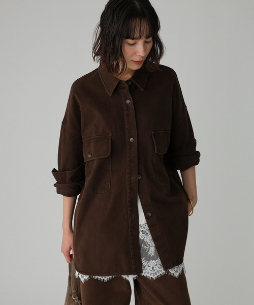 BABYLONE デニムビッグシャツ BABYLONE｜デニムビッグシャツ | Rakuten Fashion(楽天