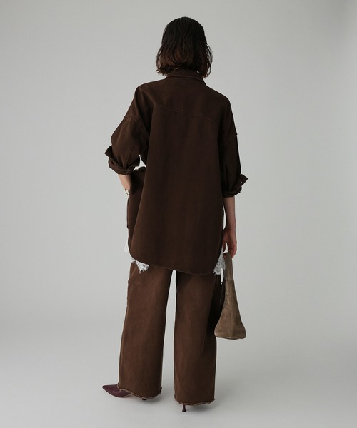 BABYLONE デニムビックシャツ BABYLONE｜デニムビッグシャツ | Rakuten Fashion(楽天