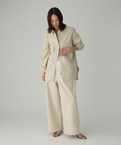 デニムビッグシャツ（シャツ/ブラウス）｜BABYLONE（バビロン）の