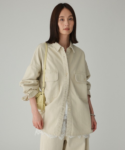 デニムビッグシャツ（シャツ/ブラウス）｜BABYLONE（バビロン）の