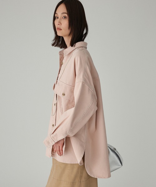 デニムビッグシャツ（シャツ/ブラウス）｜BABYLONE（バビロン）の