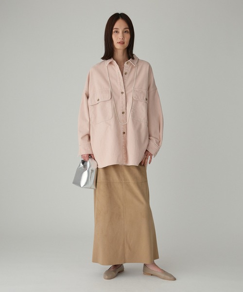 デニムビッグシャツ（シャツ/ブラウス）｜BABYLONE（バビロン）の