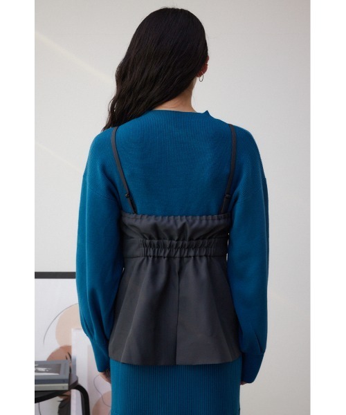 セール】ビスチェセットニットワンピース（ワンピース）｜AZUL BY