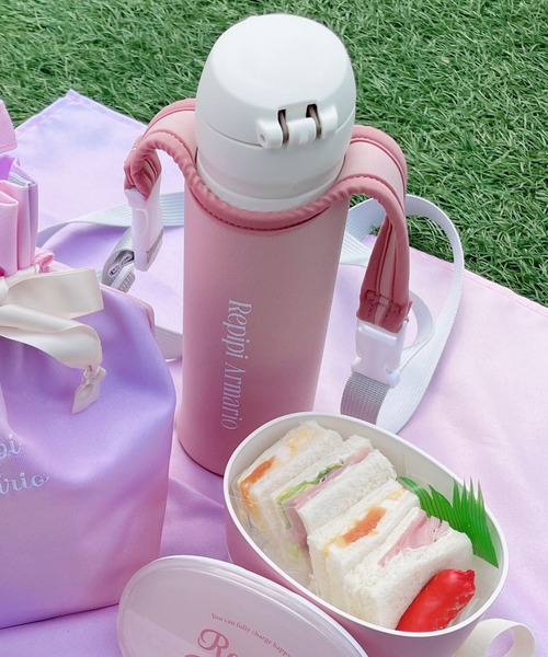 K&K■新品 レピピアルマリオ■ツ－ウェイ ボトルショルダー repipi armario（レピピアルマリオ） 水筒 シルキーボトルショルダー