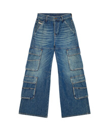 DIESEL（ディーゼル）の「ウィメンズ デニム カーゴパンツ ルーズ D