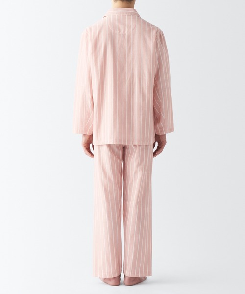 セール】紳士 脇に縫い目のない 二重ガーゼパジャマ（ルームウェア