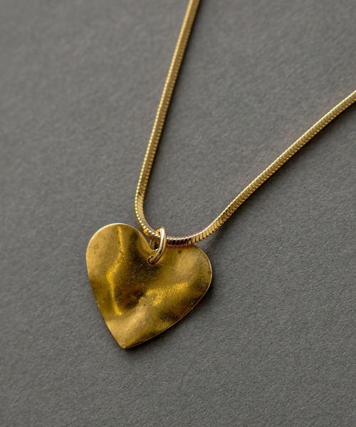mystic(ミスティック)の「Lara ハートウェーブネックレス(ネックレス・レディース・ゴールド・ONE SIZE)」の1枚目の写真