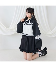 小悪魔ジャージデザインショートパーカー