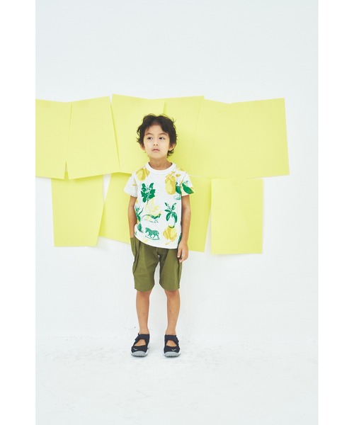 maarook(マルーク)の「ライトストレッチツイルタックショートパンツ(その他パンツ・キッズ・ネイビー/グリーン/パープル・110cm/120cm/130cm/90cm/100cm)」の5枚目の写真