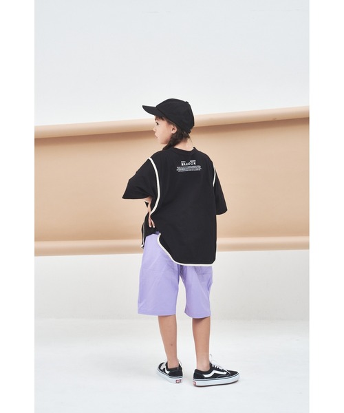 maarook(マルーク)の「ライトストレッチツイルタックショートパンツ(その他パンツ・キッズ・ネイビー/グリーン/パープル・110cm/120cm/130cm/90cm/100cm)」の12枚目の写真