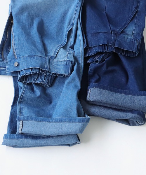 antiqua（アンティカ）の「ストレッチデニムパンツ（デニムパンツ・レディース・ライトブルー/ブルー系その他・M/L）」の14枚目の写真