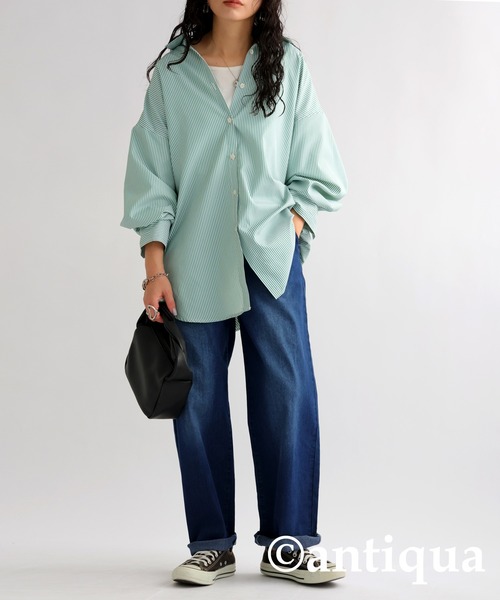 antiqua（アンティカ）の「ストレッチデニムパンツ（デニムパンツ・レディース・ライトブルー/ブルー系その他・M/L）」の8枚目の写真